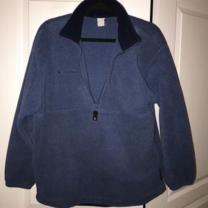 Columbia Fleece Pullover — Quarter zip
